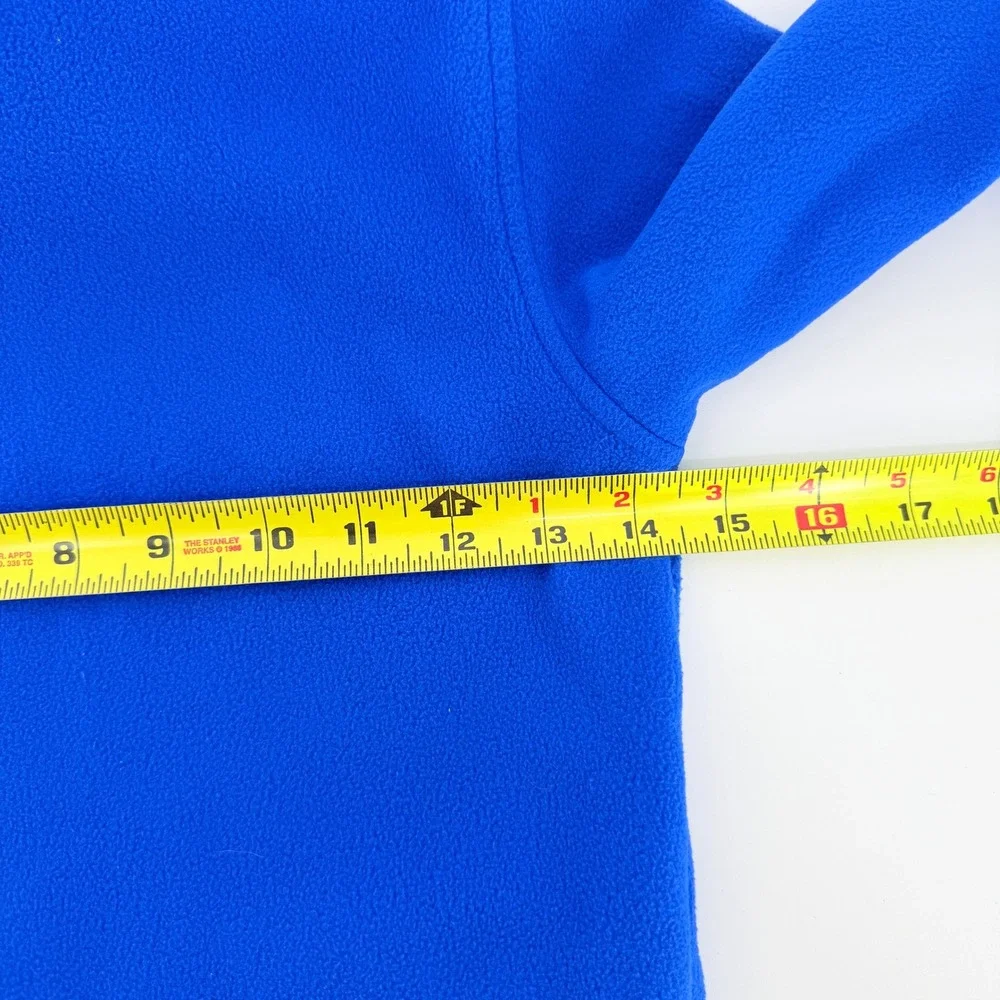 The North Face Youth Boys Royal Blue Full Zip Fleece Jacket Size Small 7/8